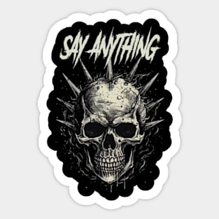 SAY ANYTHING VTG Sticker